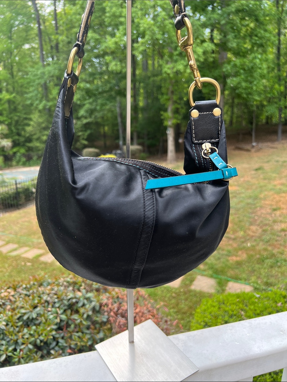 COACH nylon Black Mini Hobo Bag - Picture 13 of 16